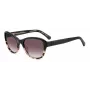 KATE SPADE Golda moteriški akiniai nuo saulės – kvadratinis acetatinis rėmas – rudi gradientiniai lęšiai – 56/20/135 mm