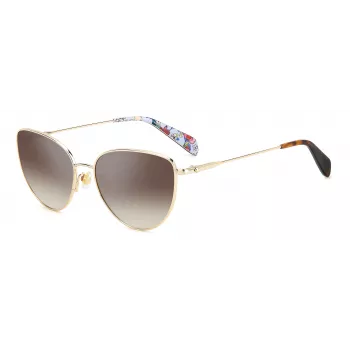 Kate Spade Hailey moteriški akiniai nuo saulės Havana Brown Gradient 55mm