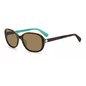 Kate Spade Izabella GSFZL Moteriški Akiniai Nuo Saulės – Acetato Rėmelis, UV400 Apsauga, 55 mm Lęšiai