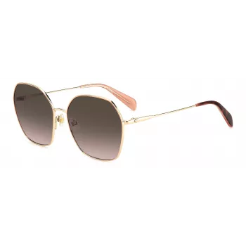 Kate Spade KENNAGSAU2F7H Moteriški kvadratiniai akiniai nuo saulės 57/17/140 mm