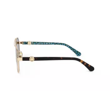 Kate Spade Raglan Moteriški Akiniai nuo Saulės - Kvadratinis Acetato Rėmelis - UV400 Apsauga - 56/17/140 mm