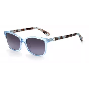 KATE SPADE TABITHASPJPF3 moteriški akiniai nuo saulės - Havana acetatinis rėmelis, rudi gradientiniai lęšiai, 53 mm