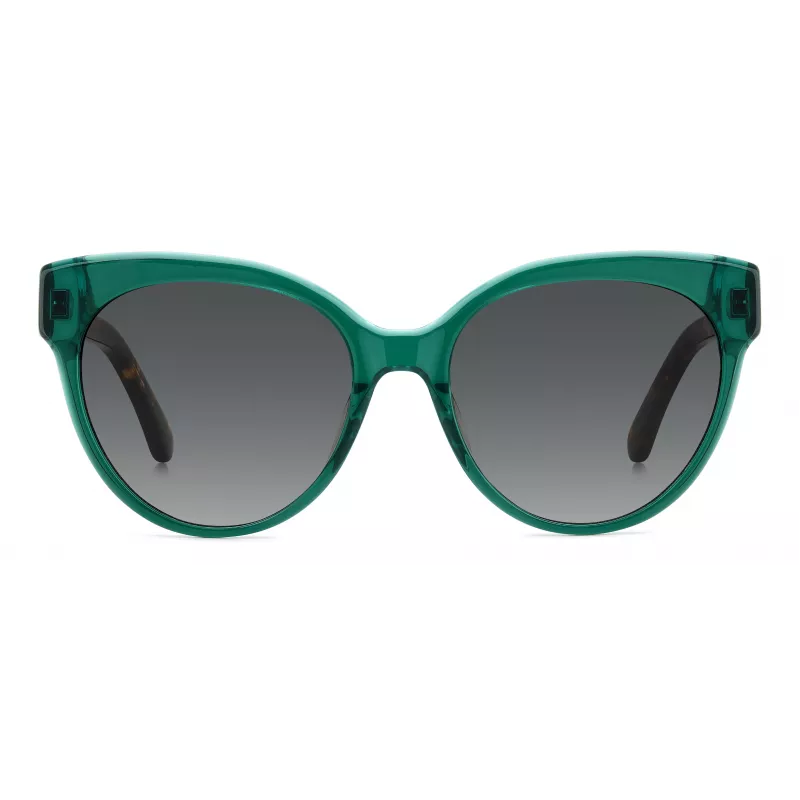 KATE SPADE Moteriški „Aubriella“ katės akies akiniai nuo saulės Havana Brown Gradient 55mm