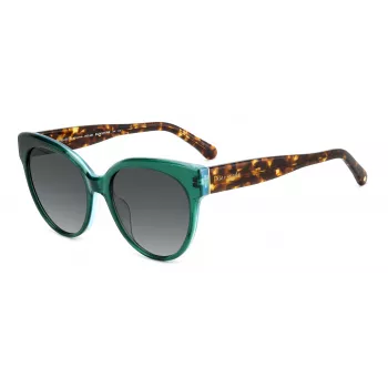 KATE SPADE Moteriški „Aubriella“ katės akies akiniai nuo saulės Havana Brown Gradient 55mm