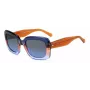 KATE SPADE Moteriški Bellamy kvadratiniai acetatiniai akiniai nuo saulės Havana Brown Gradient 52mm