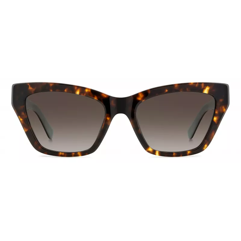 Kate Spade moteriški akiniai nuo saulės FAYGS086F4HA Havana Acetate Brown Gradient 54mm
