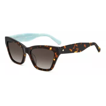 Kate Spade moteriški akiniai nuo saulės FAYGS086F4HA Havana Acetate Brown Gradient 54mm