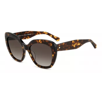 KATE SPADE moteriški akiniai nuo saulės Winslet GS086F – acetatinis rėmelis, UV400 apsauga, 55 mm lęšiai
