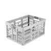 keeeper ben sulankstoma dėžė 45 L Nordic Grey — iki 50 kg apkrova, sulankstoma 54 x 37 x 28 cm