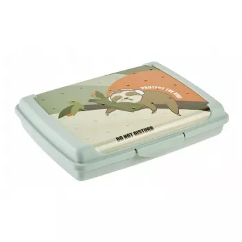 keeeper Maisto laikymo dėžutė Deco-Click-Box Mini 0,5L Carla 'Lazy Lui' 17x13x3,5cm Žalia