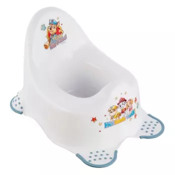 keeeper kids Coaster Adam Paw Patrol žaislų dėžė, balta su spalvotu raštu, 38 x 27 x 23,5 cm, sulankstoma iš audinio ir kartono, nuimamas dangtis, audinio rankenos, ~24 L