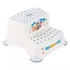 keeeper kids dviejų pakopų taburetė 'Igor' Paw Patrol, balta su atspaudu, apkrova 80 kg, neslystanti, 40x37x21 cm