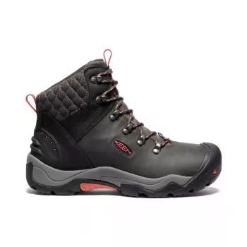 KEEN Women's Revel III vandeniui atsparus žieminis batas, juoda/rožinė, 8.5