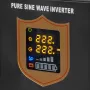 KEMOT PROsinus-1000 1000VA/700W grynasis sinusinis UPS keitiklis su įkrovikliu 12V 230V juodos spalvos