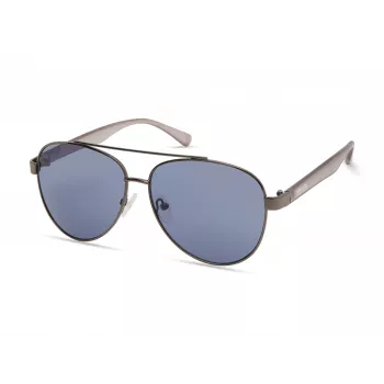 KENNETH COLE KC1394-5908V Vyriški Akiniai nuo Saulės - Juodas Rėmelis, Pilki Lęšiai, 59mm