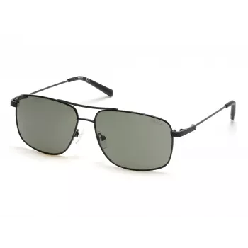 Vyriški akiniai nuo saulės Kenneth Cole KC2969-5902N - Juodas rėmelis, pilki lęšiai, UV400 apsauga