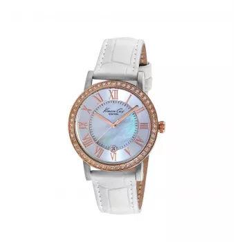 Kenneth Cole Women's IKC2836 Sidabrinis Nerūdijančio Plieno Kvarcinis Laikrodis 35mm