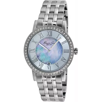 Kenneth Cole Women's IKC4973 36mm Stainless Steel Watch with Rose Gold Mesh Band