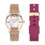 Kenneth Cole Women's KCWLG2124002 Analog Quartz Watch 34.5mm Silver Stainless Steel Mesh