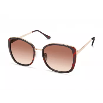 KENNETH COLE Moteriški Akiniai nuo Saulės KC1396-5452F Havana Rudi 54mm