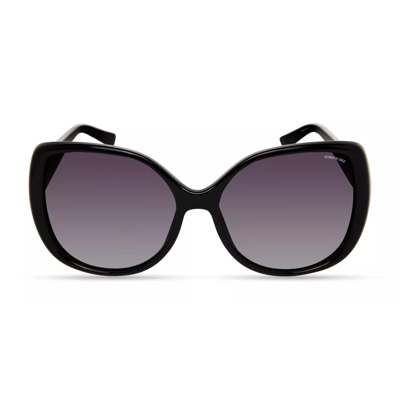 KENNETH COLE Moteriški akiniai nuo saulės KC2967-5601B stačiakampis acetatinis rėmelis UV400