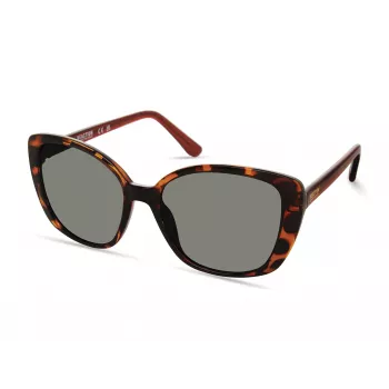 Kenneth Cole moteriški akiniai nuo saulės KC2997-5652N Rudi Havana Drugelis/Kvadratas