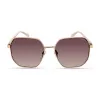 KENNETH COLE Moteriški akiniai nuo saulės KC3000-6028T stačiakampiai rudi vėžlio kiauto rašto 60mm