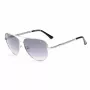 KENNETH COLE moteriški akiniai nuo saulės RN00014-5911B juodi acetatiniai kvadratiniai rėmeliai, dūminiai gradientiniai lęšiai 59/14/145 mm