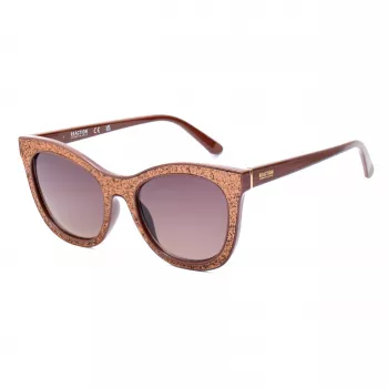 KENNETH COLE Moteriški Akiniai Nuo Saulės RN00016-5348F Brown Havana Square