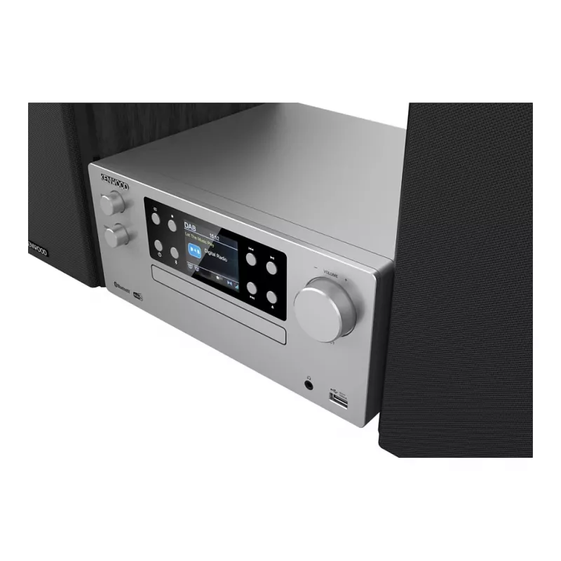 Kenwood M-925DAB-S Home Audio Micro System 50 W sidabrinė/juoda