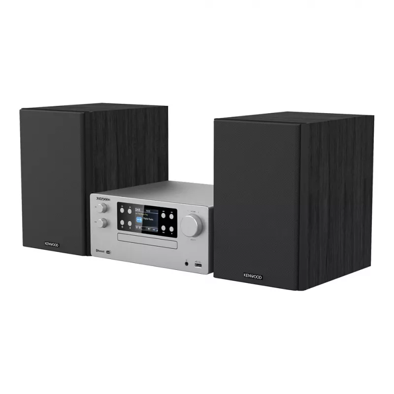 Kenwood M-925DAB-S Home Audio Micro System 50 W sidabrinė/juoda
