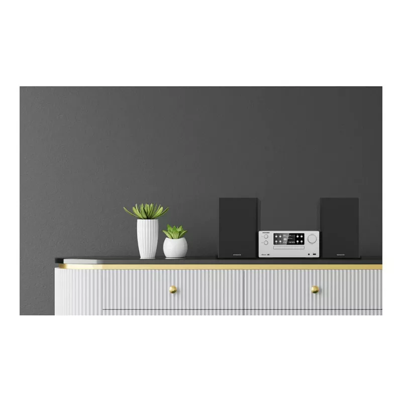 Kenwood M-925DAB-S Home Audio Micro System 50 W sidabrinė/juoda