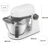 KENWOOD Multi-Tasker KHC30.000WH Virtuvinis kombainas (pilka/balta, 1000 W, 4.3 L dubuo)