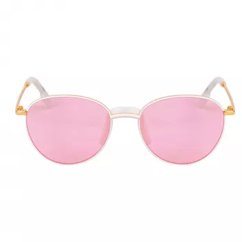 KENZO KZ40011I-30Y Moteriški Akiniai nuo Saulės Havana Rudi Kvadratiniai Acetatas 53mm