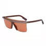 KENZO Unisex Sunglasses KZ40003I-48F Havana Brown Gradient Square Acetate