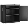 Keter Detroit XL Low Cabinet 89x93x54 cm Black/Grey