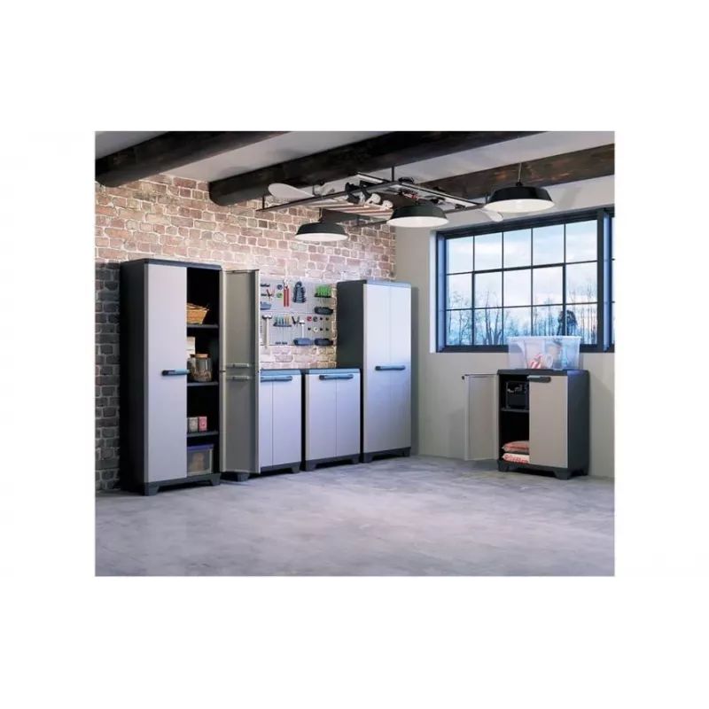 Keter Linear Cabinet spintelė garažui, ant grindų statoma, universali