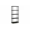 KETER Plastic Bookcase 5 Shelves 80 x 40 x 187 cm Grey/Black