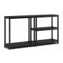 KETER Plastic Bookcase 5 Shelves XL 90 x 60 x 187 cm Grey/Black