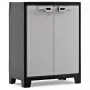 KETER Įrankių Spinta Titan Low 80x44x100cm Tamsiai Pilka/Juoda