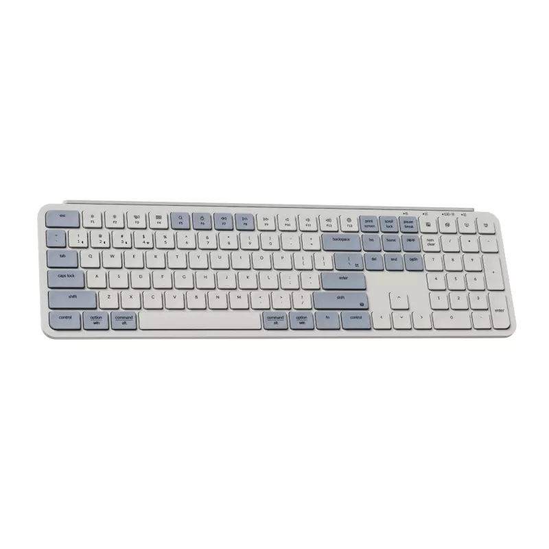 Keychron B6 Pro itin plonas 100% belaidis klaviatūra - Retro Blue