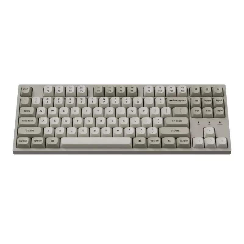 Keychron C1 Pro 8K 80% Super Red Hot-swappable RGB laidinis mechaninis klaviatūra