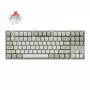 Keychron C1 Pro 8K 80% Super Red Hot-swappable RGB laidinis mechaninis klaviatūra