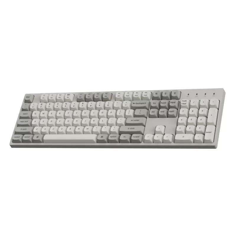 Keychron C2 Pro 100% 8K Super Red Switch Hot-Swap RGB laidinis mechaninis klaviatūros komplektas