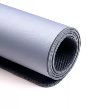 Keychron DM-13 pilkas 800x300 mm stalo kilimėlis - smulkaus audimo audinys, neslystanti guminė bazė
