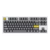 Keychron Double Shot PBT OSA pilnas klavišų rinkinys – tamsiai pilka (140 klavišų, MX tipo)