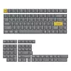 Keychron Double Shot PBT OSA pilnas klavišų rinkinys – tamsiai pilka (140 klavišų, MX tipo)