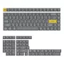 Keychron Double Shot PBT OSA pilnas klavišų rinkinys – tamsiai pilka (140 klavišų, MX tipo)