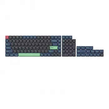 Keychron Low Profile Dye-Sub PBT LSA pilnas klavišų rinkinys – Hacker Edition (133 klavišai, PBT, žemo profilio)