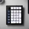 Keychron Q0 Max QMK Gateron Jupiter Banana RGB belaidė skaičių klaviatūra Shell White